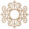 Ekena Millwork Dijon Wood Fretwork Pierced Ceiling Medallion, Alder, 22"OD x 7 1/8"ID x 1/4"T CMWP22X22X0250DIAL - alternate 3